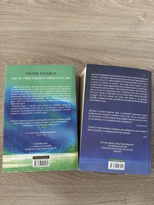 Fredrik Backman - Scandalul si Noi contra voastra
