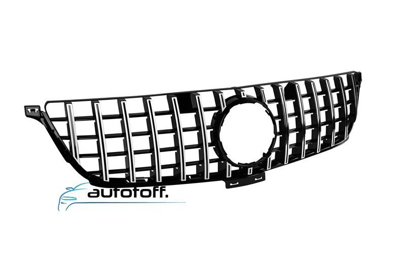 Grila centrala Mercedes ML W166 compatibila cu ML W166 (11-15) Panamericana Crom Design