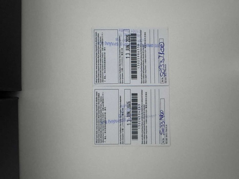 Omega x Swatch Bioceramic MoonSwatch  — оригинал