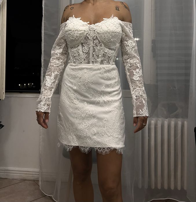 Vand rochie mireasa scurta