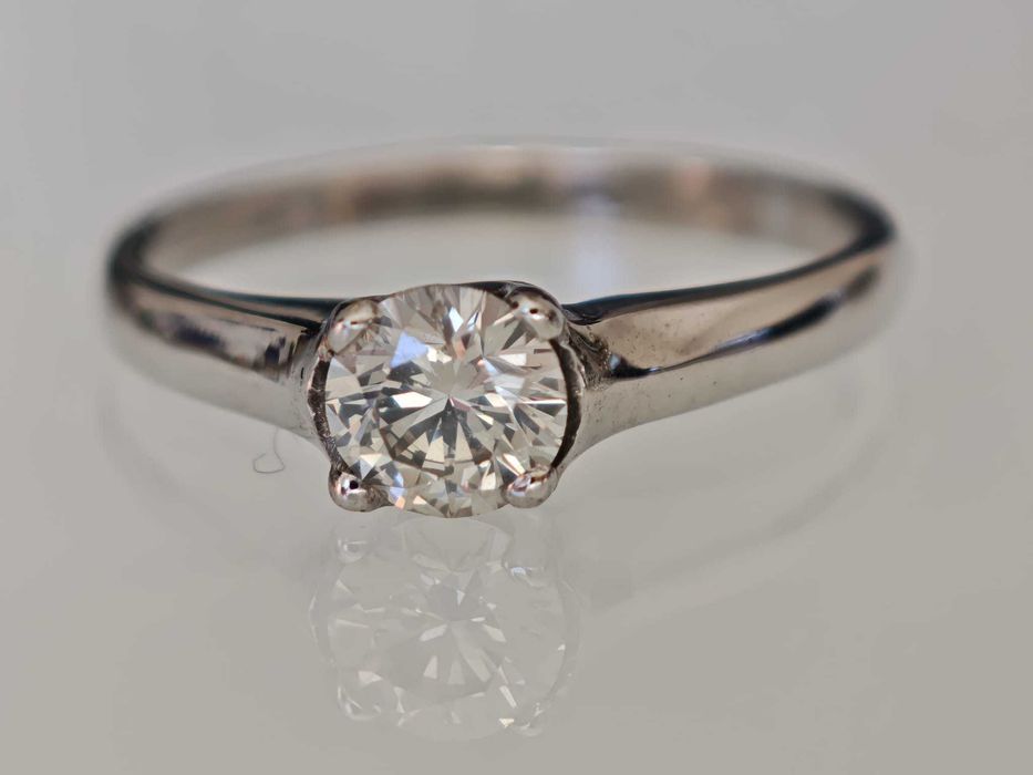 Inel 14k cu diamant natural 0.55ct