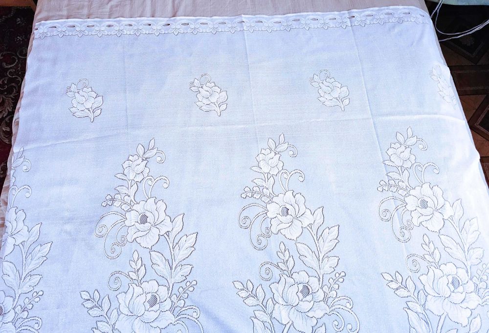 Тюли белые на окна, от 1200 тг.