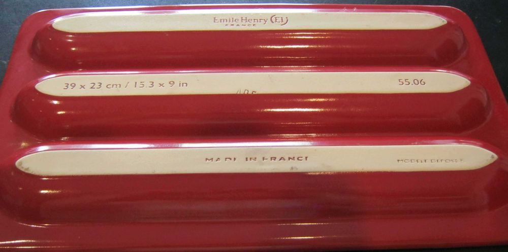 Tava baghete Rosie - Emile Henry fabricat in Franta, produs premium