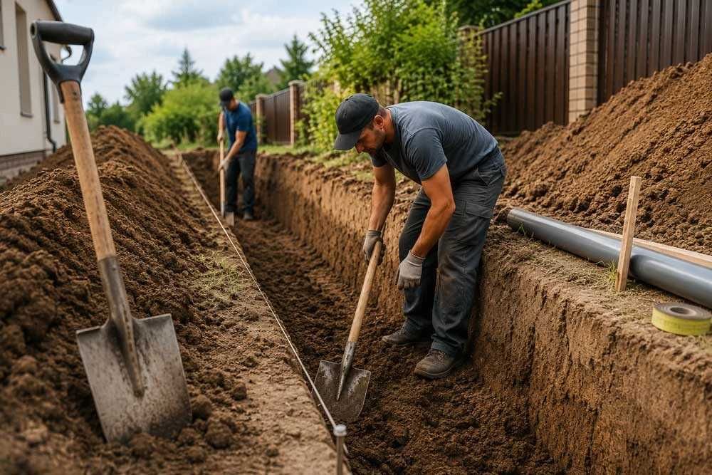 Копка , земляные работы