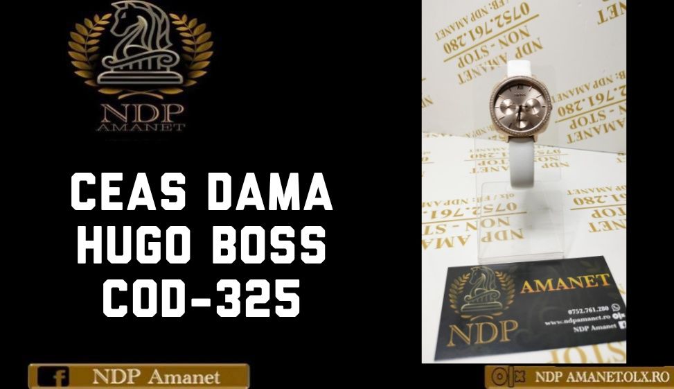 NDP Amanet Brăila Ceas Dama Hugo Boss (325)