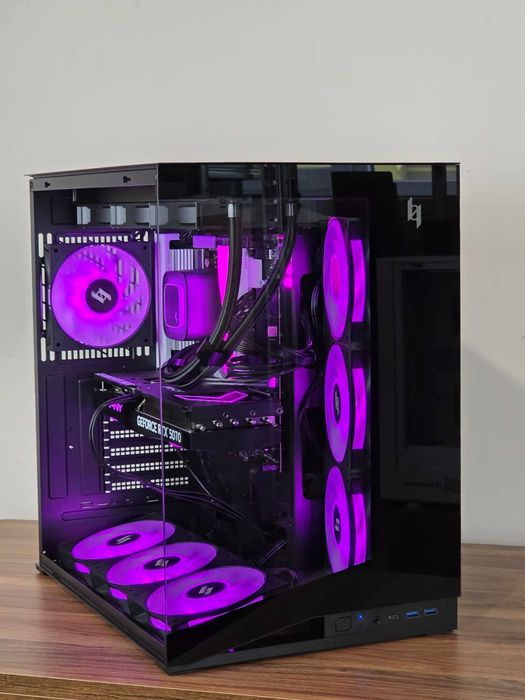 Геймърски компютър - Нов | Ryzen 7 7800X3D | RТX 5070 | DDR5 RAM | SSD NVMe
