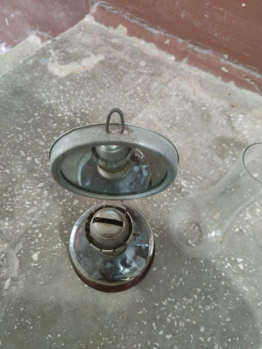 Lampa pe gaz rustica