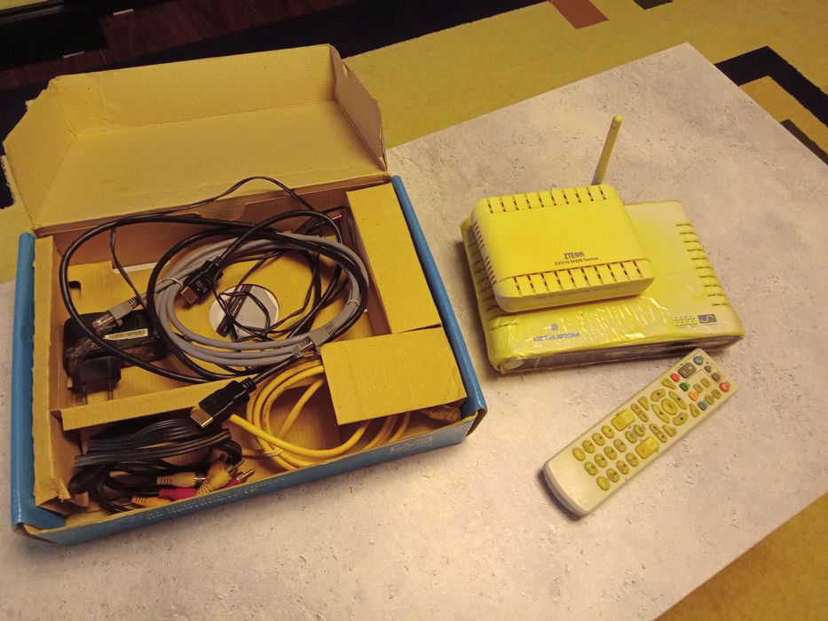 Продаю IP TV тюнер + модем Uztelekom