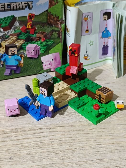 Лего LEGO Minecraft «Засада Крипера» (21177).