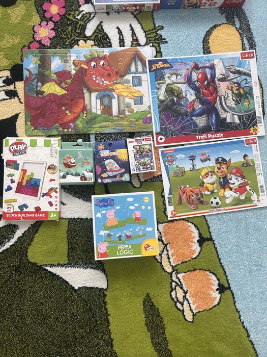 Lot puzzle copii