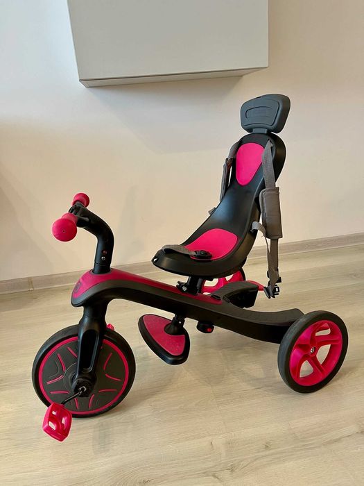 Tricicleta Globber Explorer 4 in 1 Roz