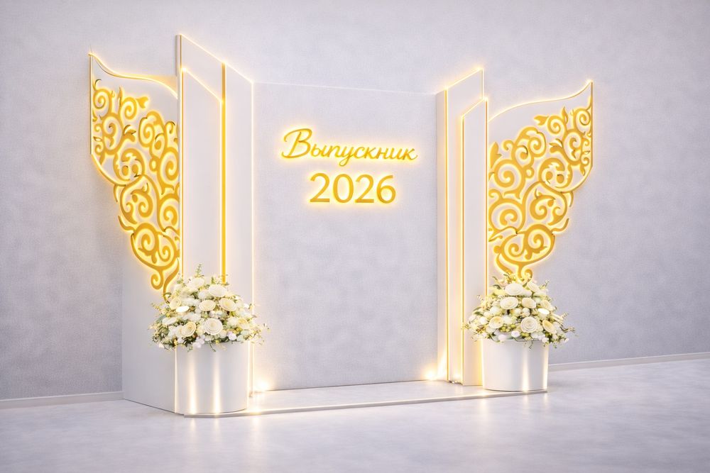 Фотозона, пресс стены.