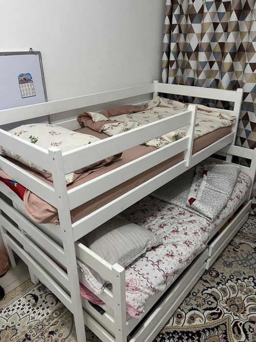 Детская кровать 2 в 1