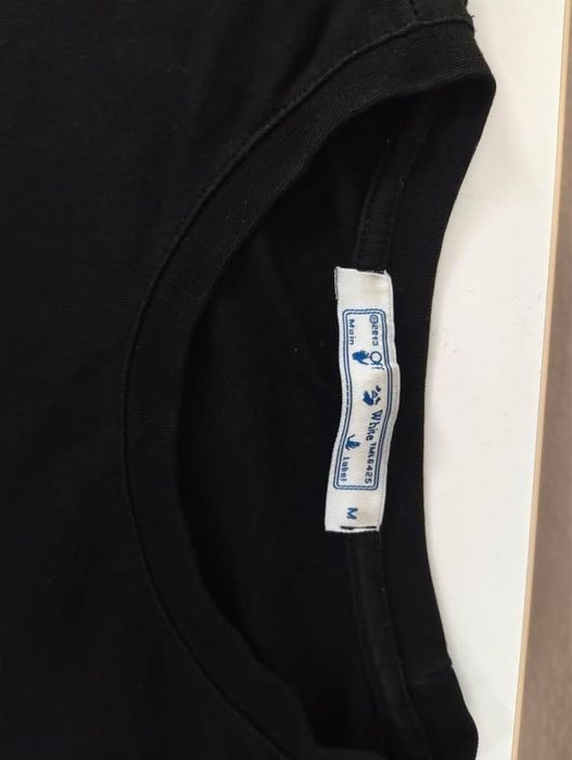 Мъжка тениска Off-White – черна