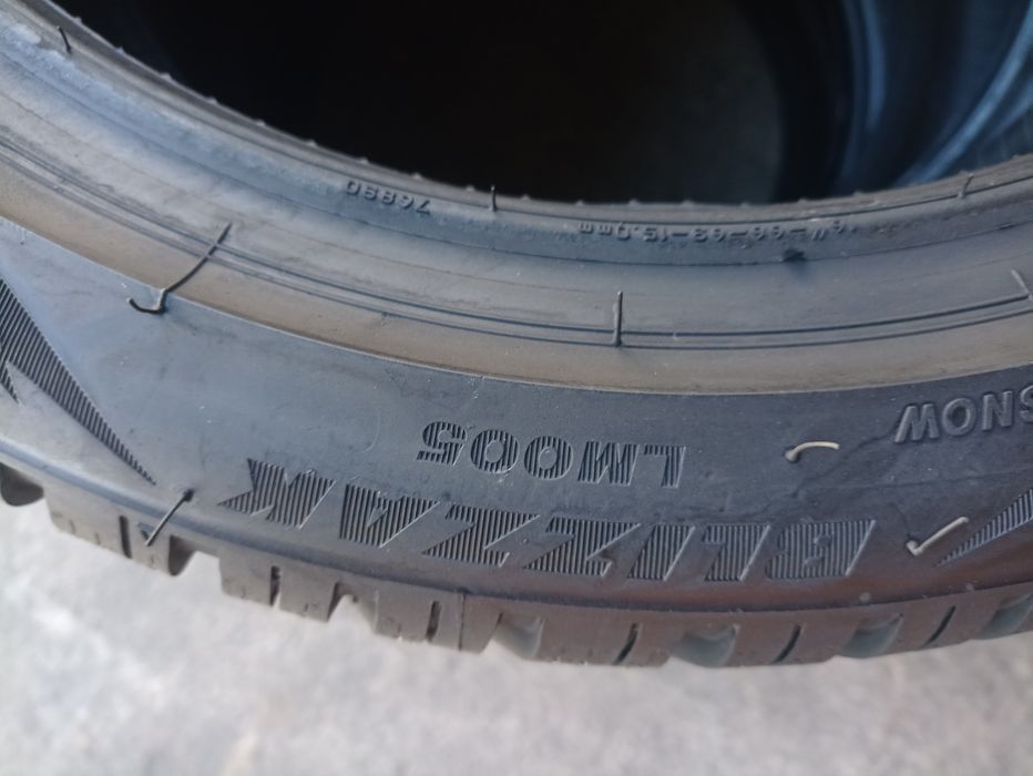 4 anvelope de iarna NOI bridgestone 195/45 R16 dot 4319