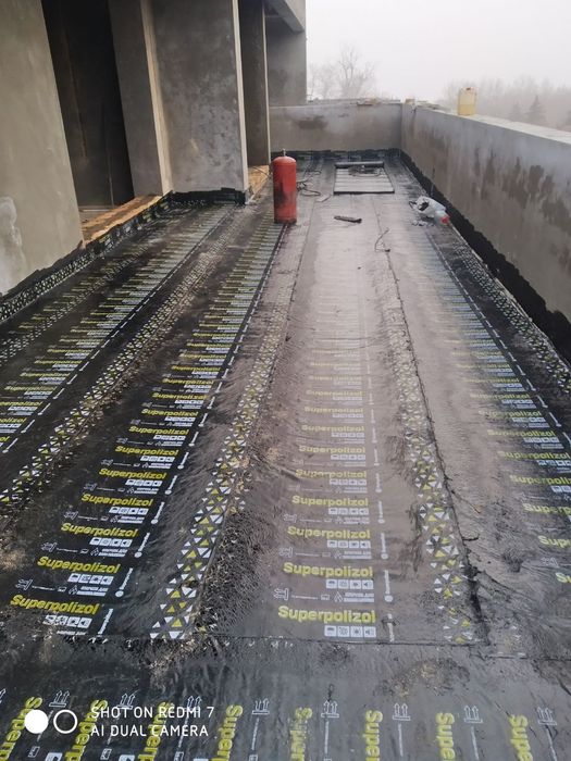 Кровля крыш качественно и на долго Ремонт мягкой кровля ФОЛГАИЗОЛ