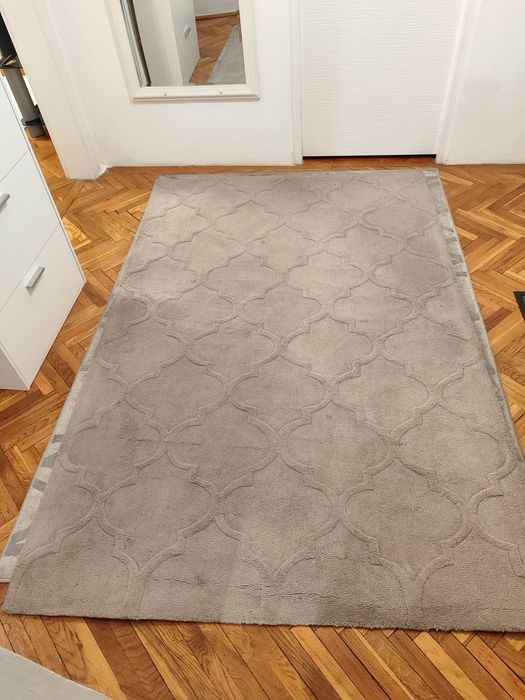 Covor simplu bej 230x150, gros