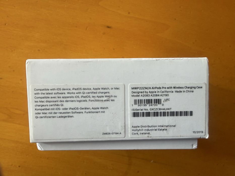 AirPods Pro  само кутия case  за слушалки на Apple