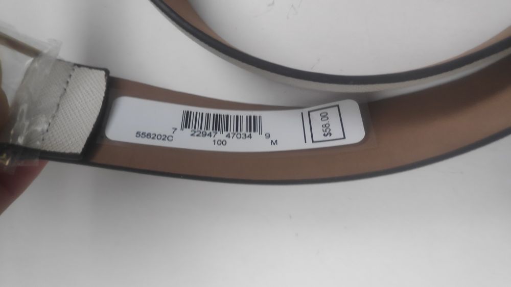 Два колана на Майкъл Корс. Бял и един Двулицев. Нови