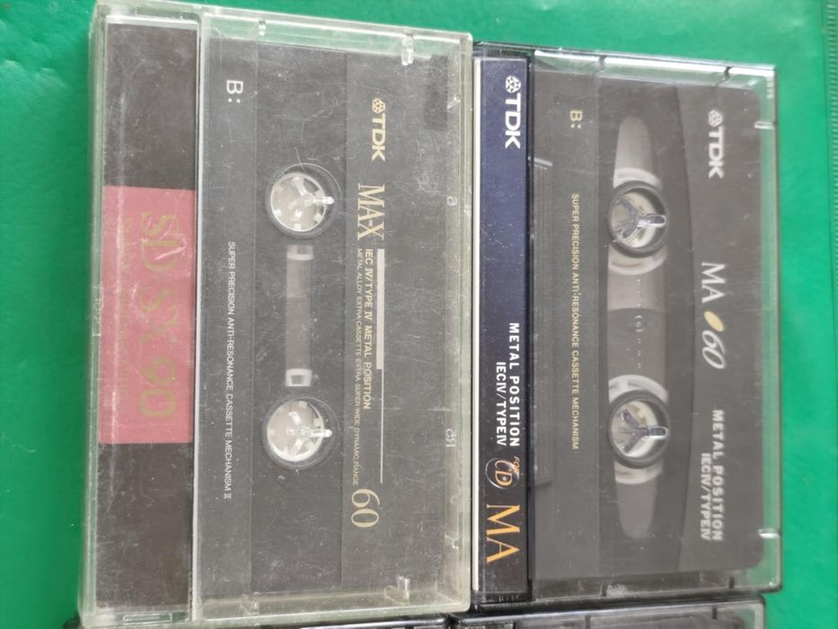 Лот аудио касетки 4 броя metal position