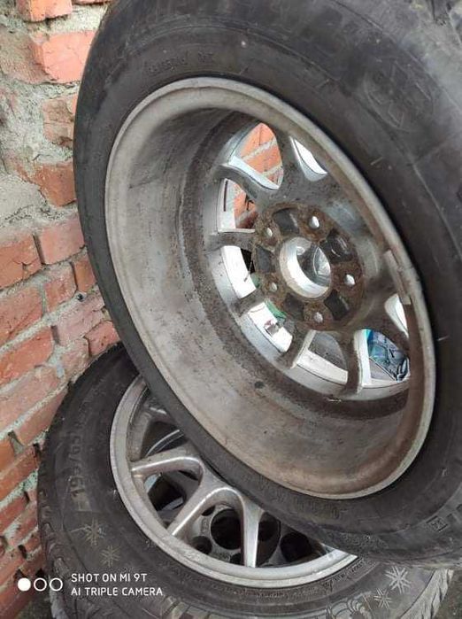 Зимни гуми,с лети джанти