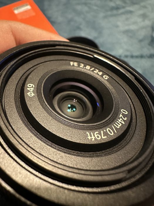 Obiectiv Sony 24mm f2.8 G - Ca nou, impecabil, la cutie