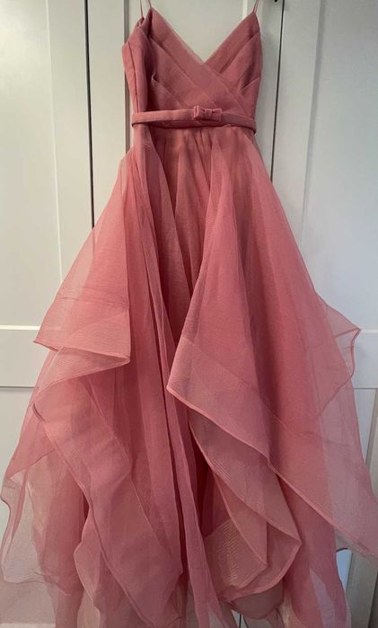 Rochie Ana Radu roz pudrat