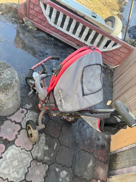 Продам велосипед с ручкой