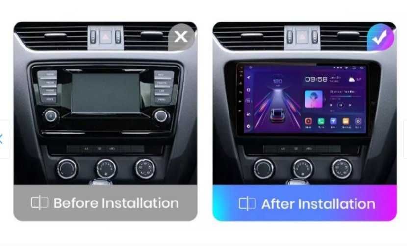 Skoda Octavia 3 2013 - 2018 Мултимедия с НАВИГАЦИЯ АНДРОИД