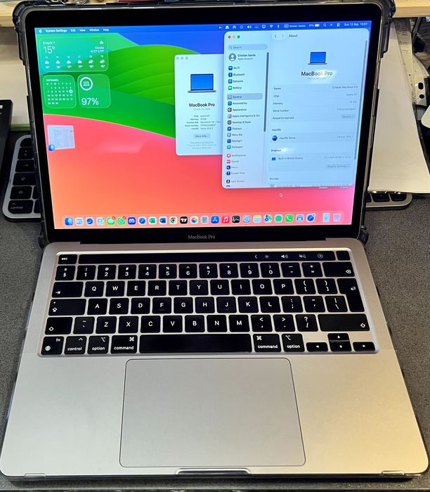 MacBook Pro 13” | M1 | Touch Bar + Touch ID | 16GB RAM | 512GB SSD | Factură cu TVA 21% | Rapid, elegant și Pregătit de Muncă