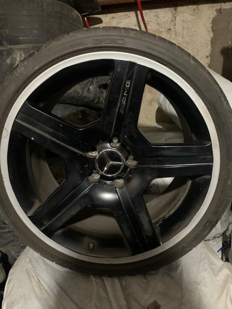 Диски AMG 19’’ с резиной: 200 000 тг. - Диски Алматы на Olx