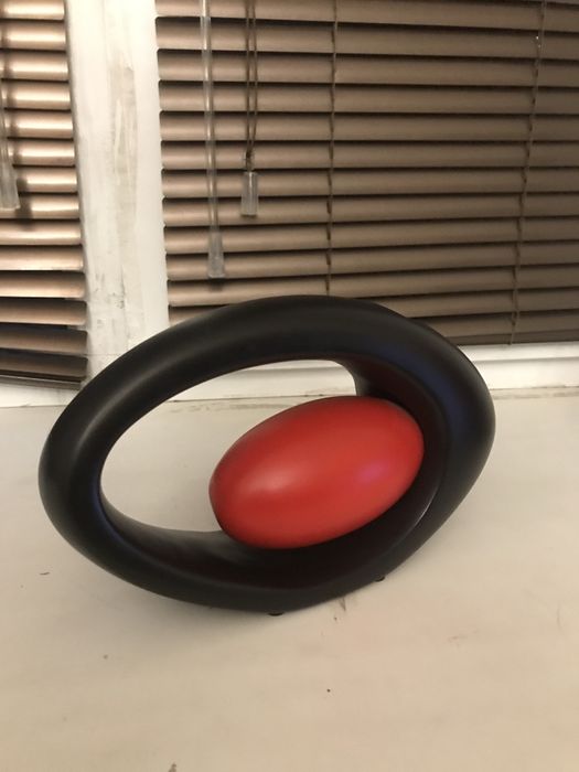 Комплект из трех керамических ваз.