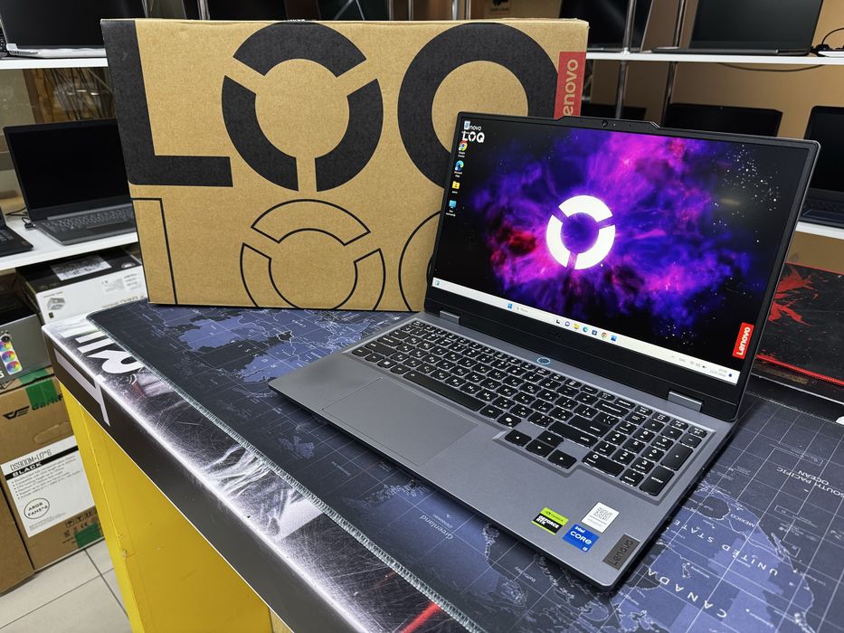 Игровой Lenovo LOQ 15 i5-13450HX/16GB/SSD512GB/RTX5050