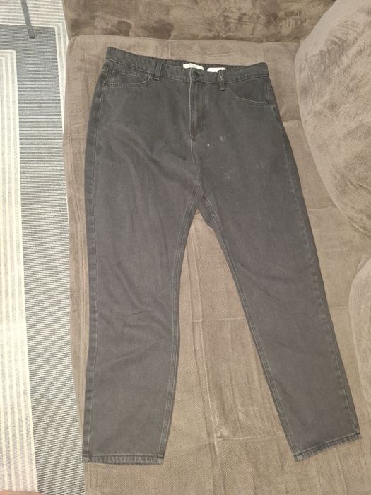 Нови черни мъжки дънки W34