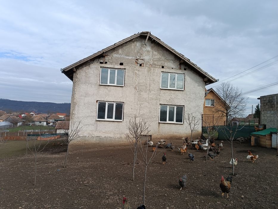 Casă demisol+2 nivele-curte 8 ari