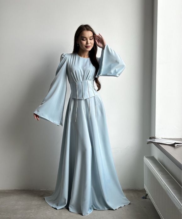 Платье макси длины, 46-48 р