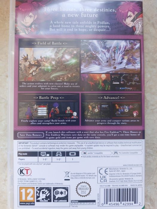 Fire Emblem Warriors: Three Hopes за Nintendo Switch