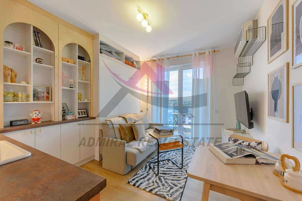 Дава се под наем Едностаен апартамент в Варна, Цветен квартал - 35 кв.м за 350 € - Снимка #1