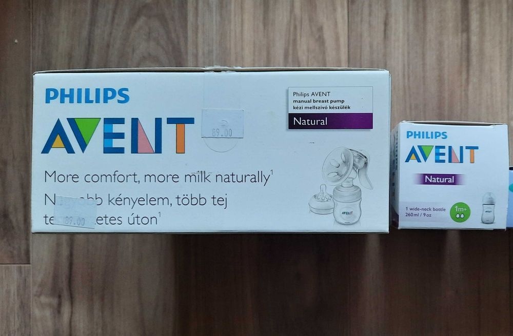 Помпа за кърма Philips Avent+подарък шише