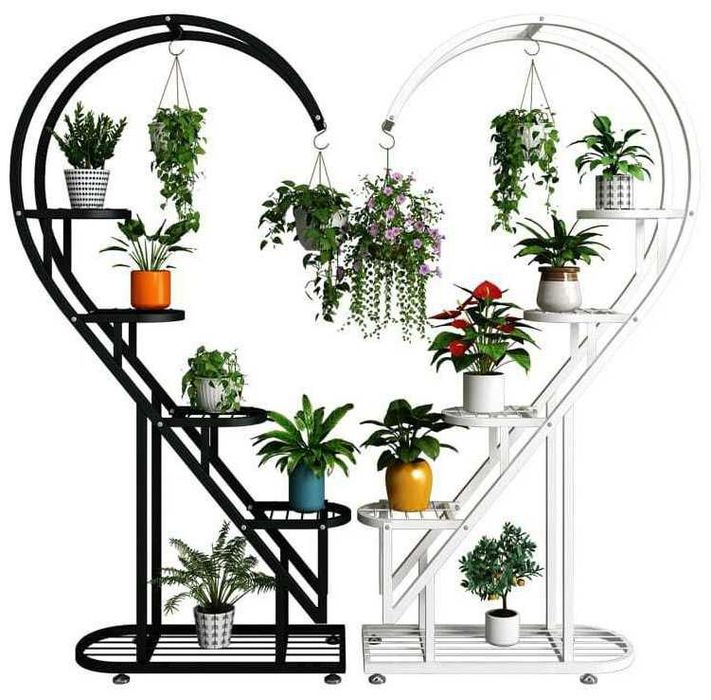 Металлическая подставка для цветов