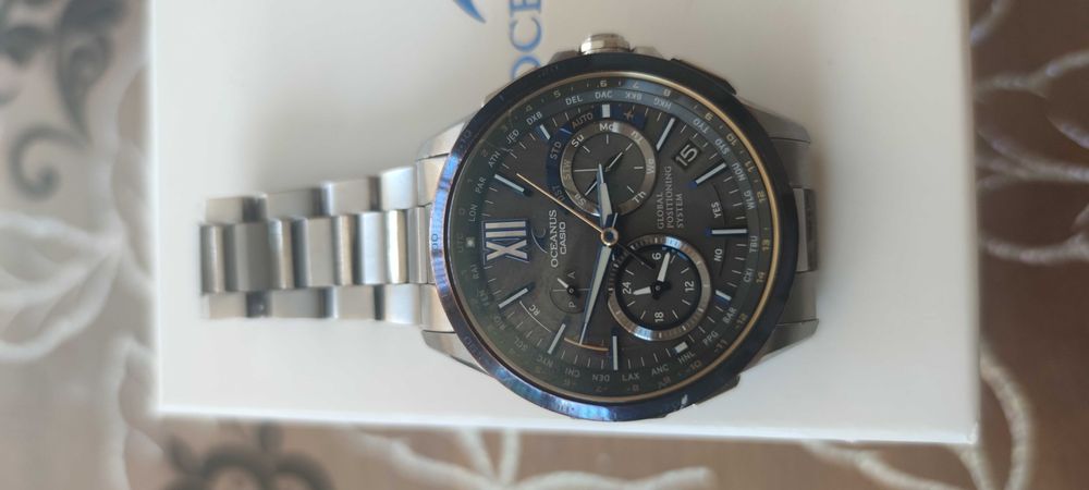 Casio Oceanus Ocw-G1000E-1Ajf лимитирана серия,GPS,SOLAR