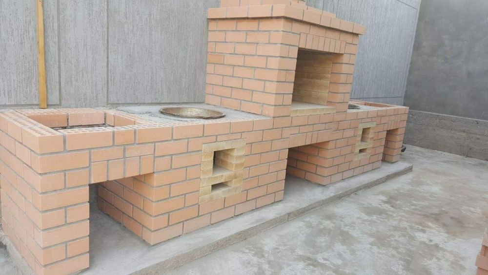 СТРОИМ Барбекю. Очаги. Помпейская печь.