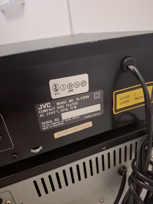 Sistem audio JVC model DR-E21LBK