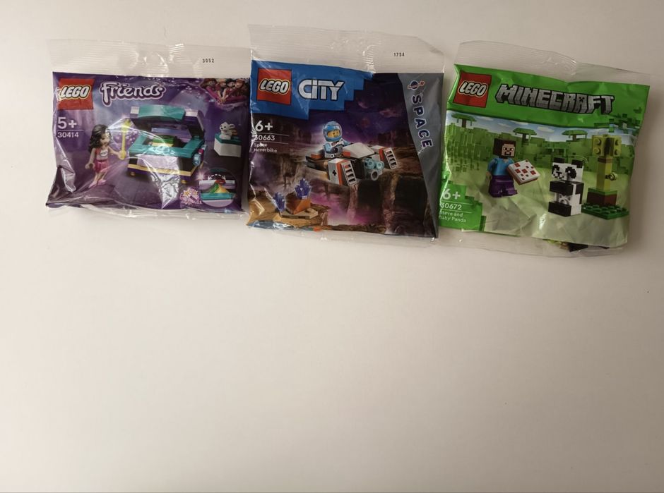 Lego polybags, ЧИСТО НОВИ!! 3 бр