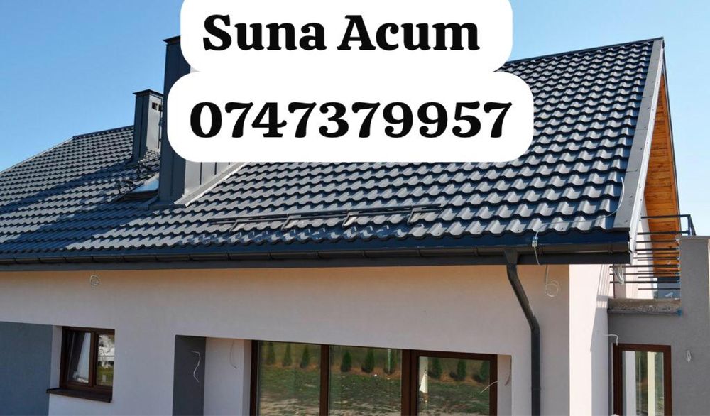 Acoperisuri si montaj sau reparatii de urgenta