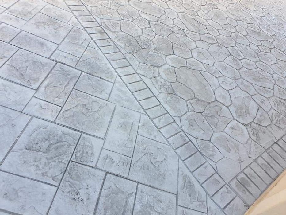 Beton amprentat!