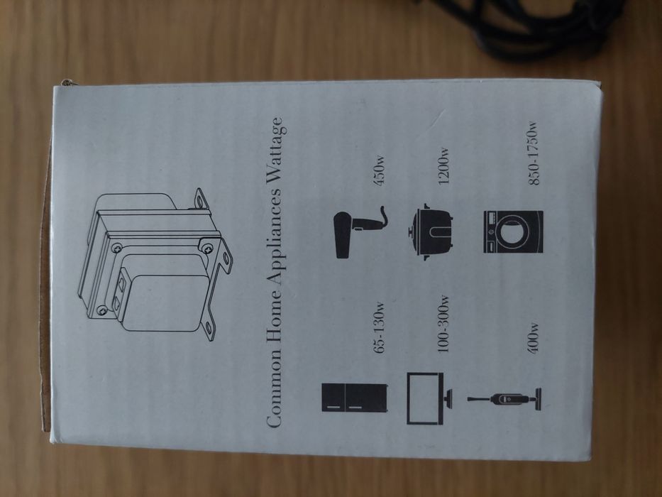 Трансформатор за повишаване или намаляване на напрежение 220V или 110V
