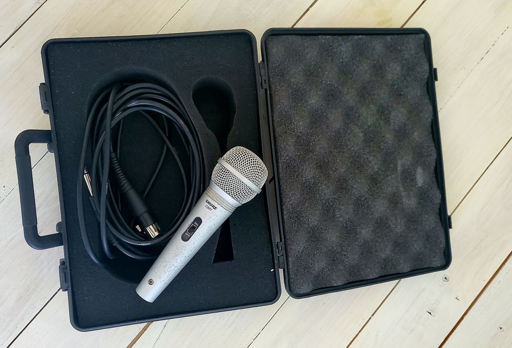 Microfon dinamic Shure C607,original, acte