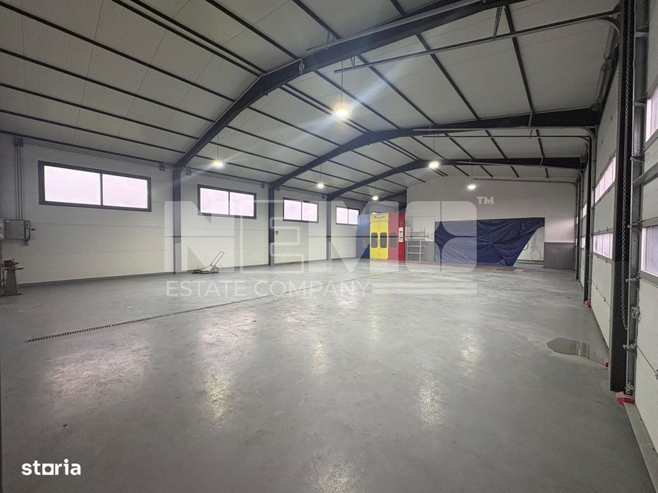 Hală Industrială | 416 Mp Utili + Teren 35 Ari | Horodnic