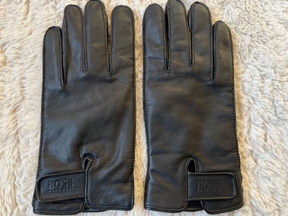 Мъжки кожени ръкавици Boss
